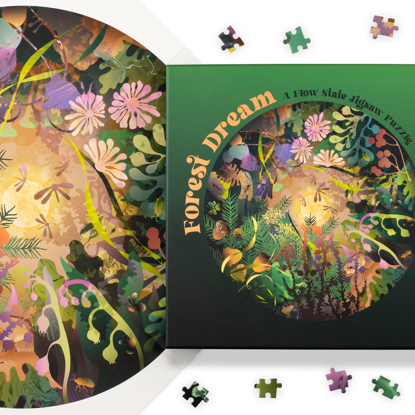 Forest Dream – 1,000-Piece Circular Puzzle