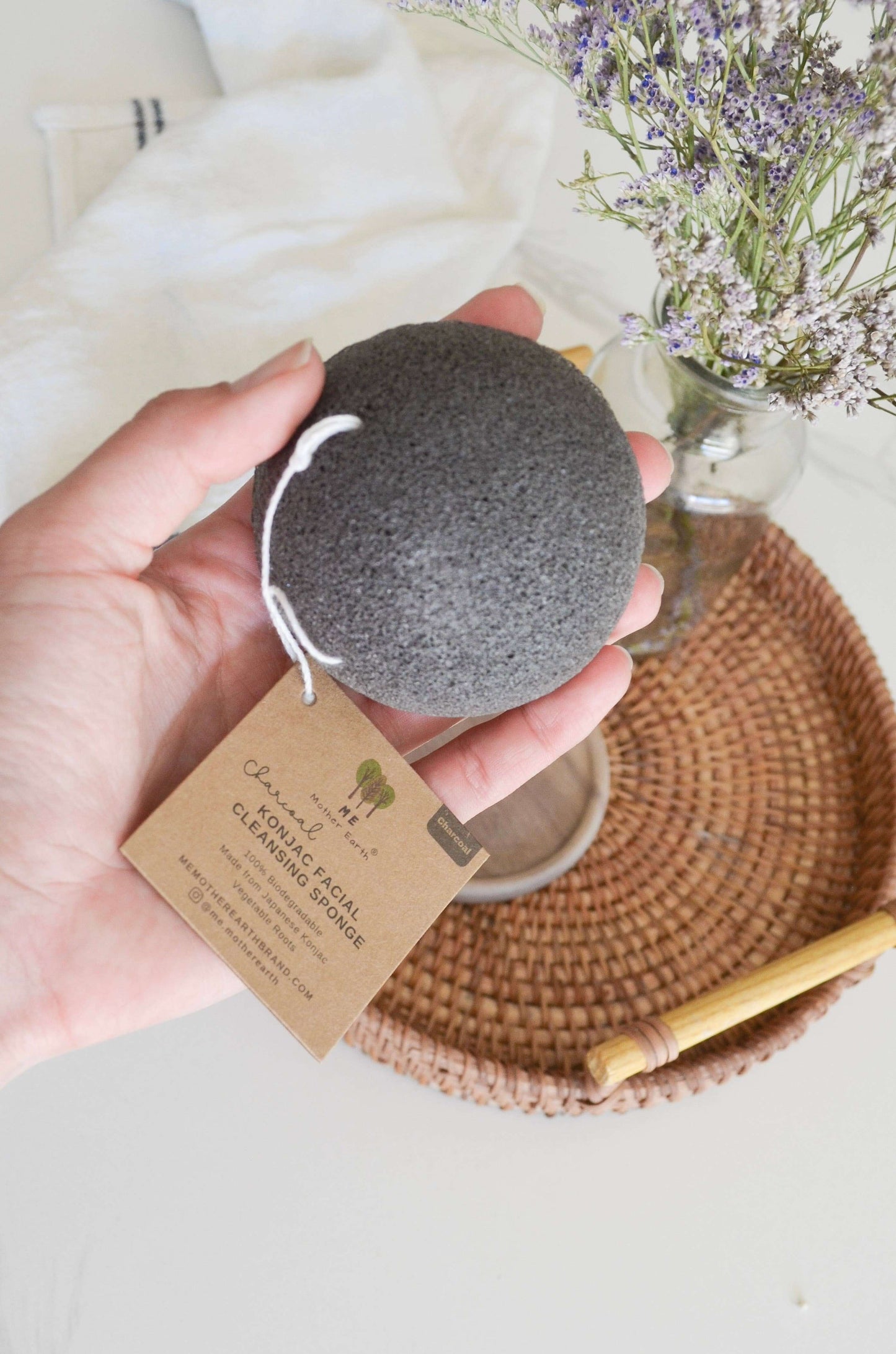 Konjac Sponge Biodegradable | Zero Waste | Vegan Skincare