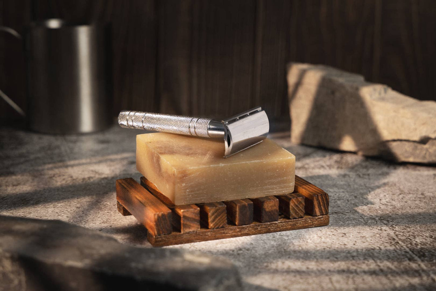 Moisturizing Shave Bar – Plastic-Free, Plant-Based Shaving