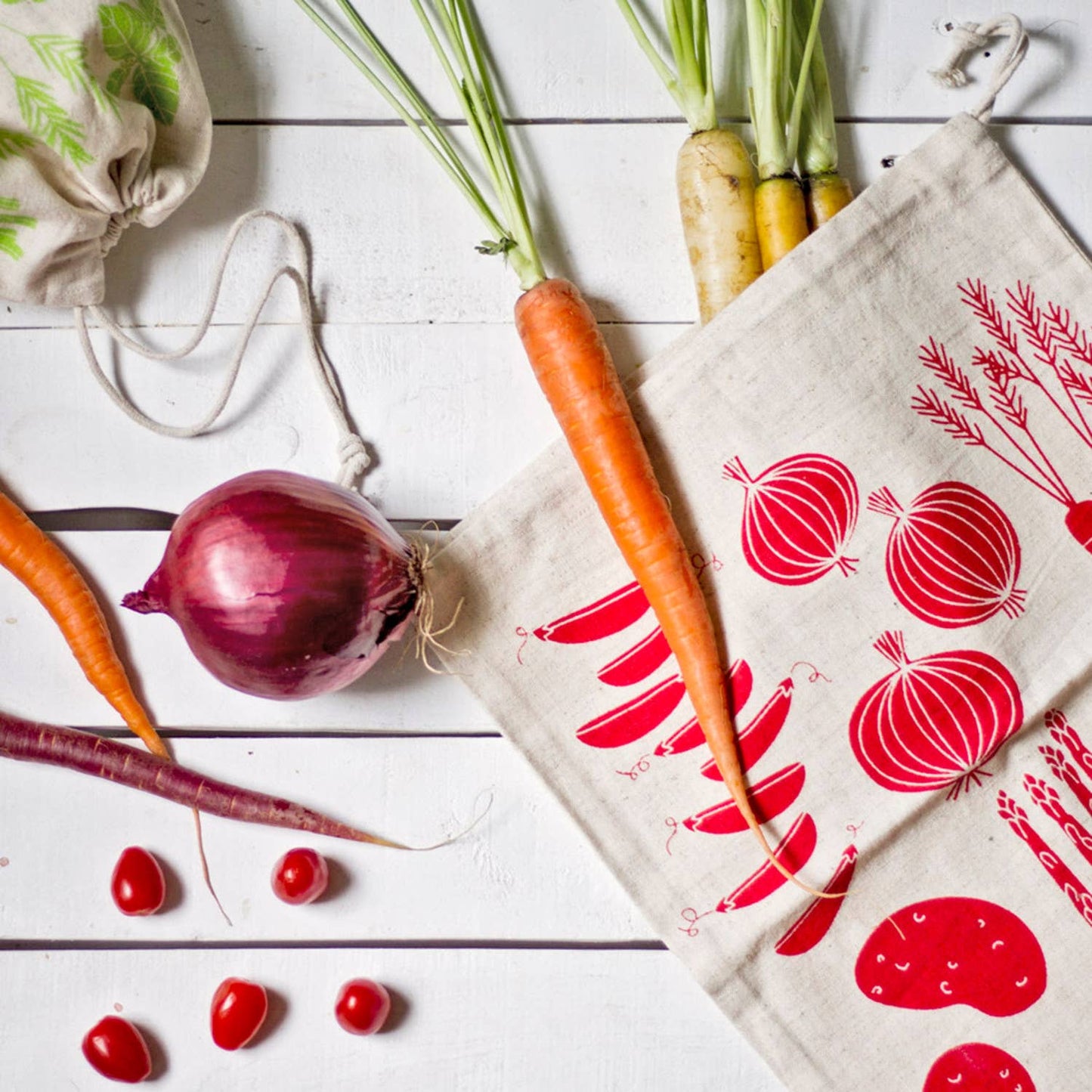 Fruit And Veggie Reusable Produce Bags Set of 3
