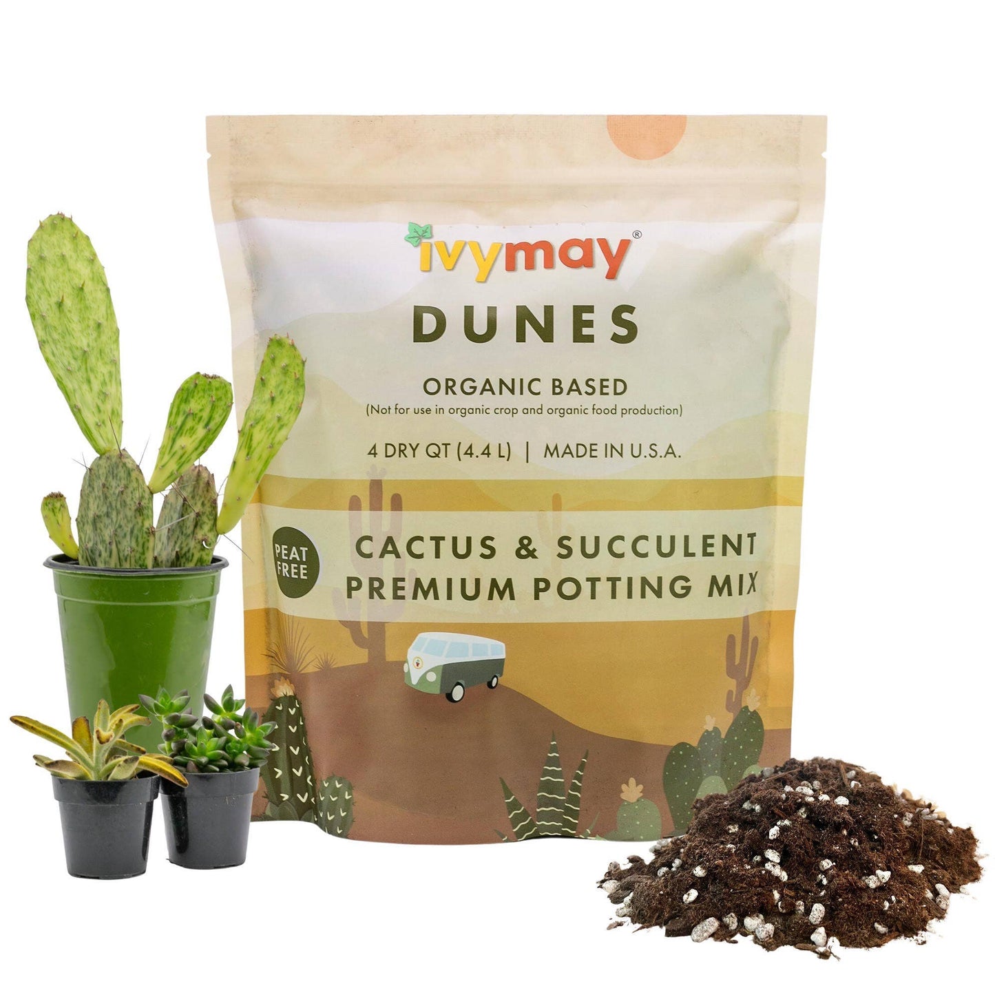 Organic Cactus & Succulent Potting Soil Mix