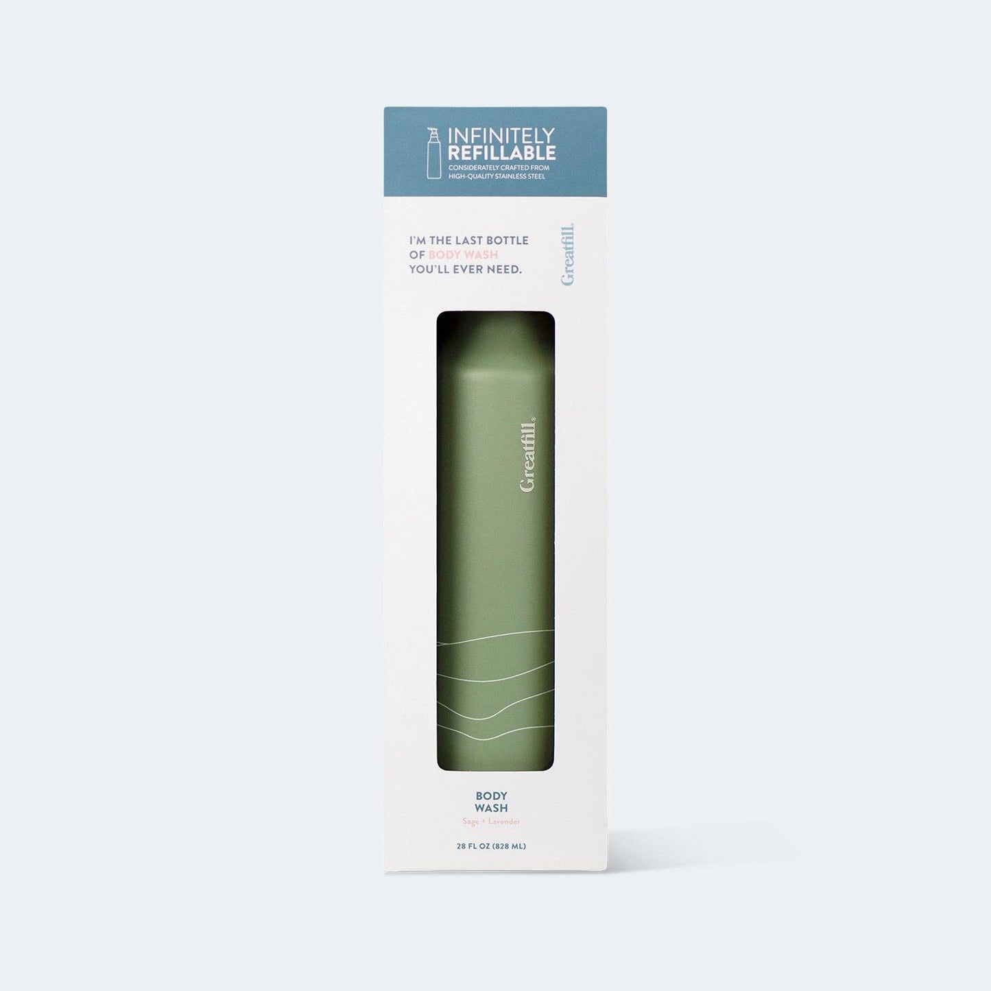 Body Wash Forever Bottle (Empty)