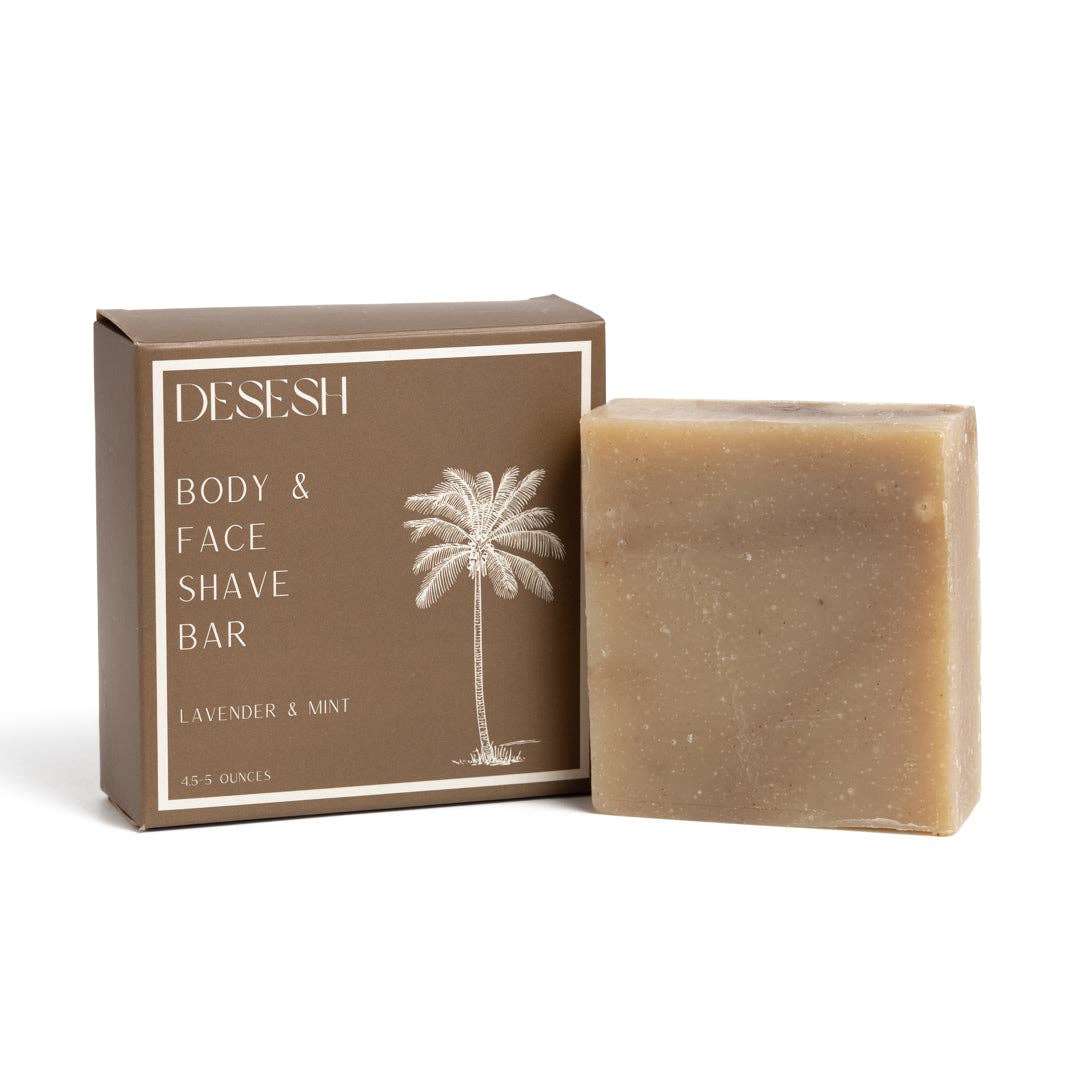 Moisturizing Shave Bar – Plastic-Free, Plant-Based Shaving