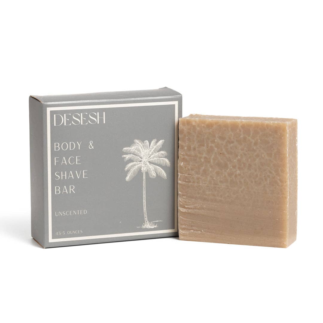 Moisturizing Shave Bar – Plastic-Free, Plant-Based Shaving