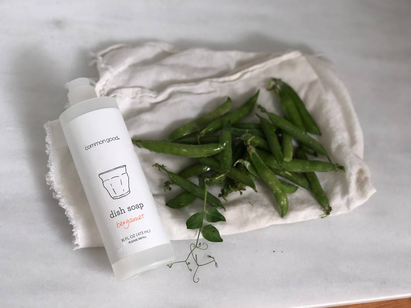 Dish Soap Bottle - 16 oz Bergamot