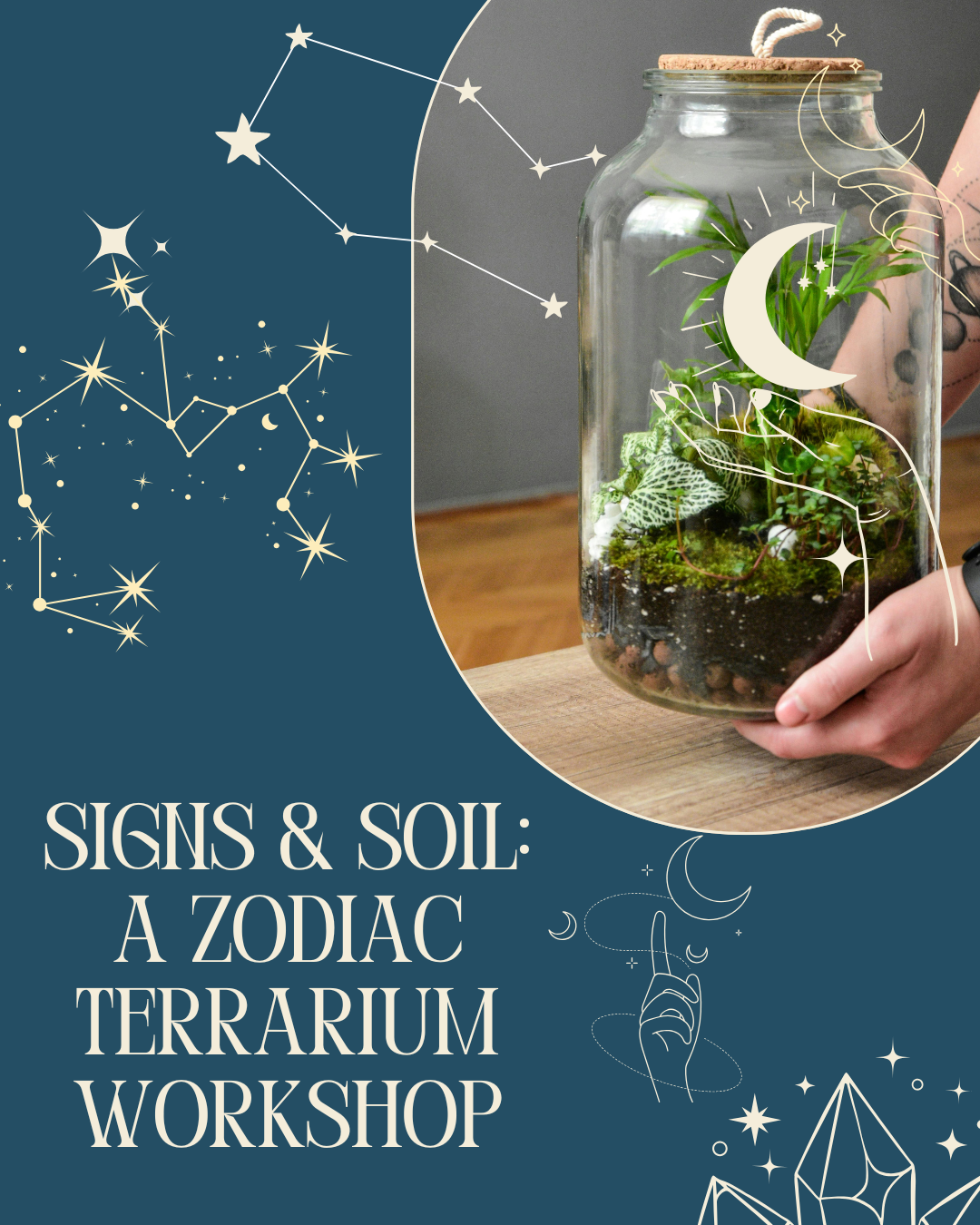 Signs & Soil: A Zodiac Terrarium Workshop