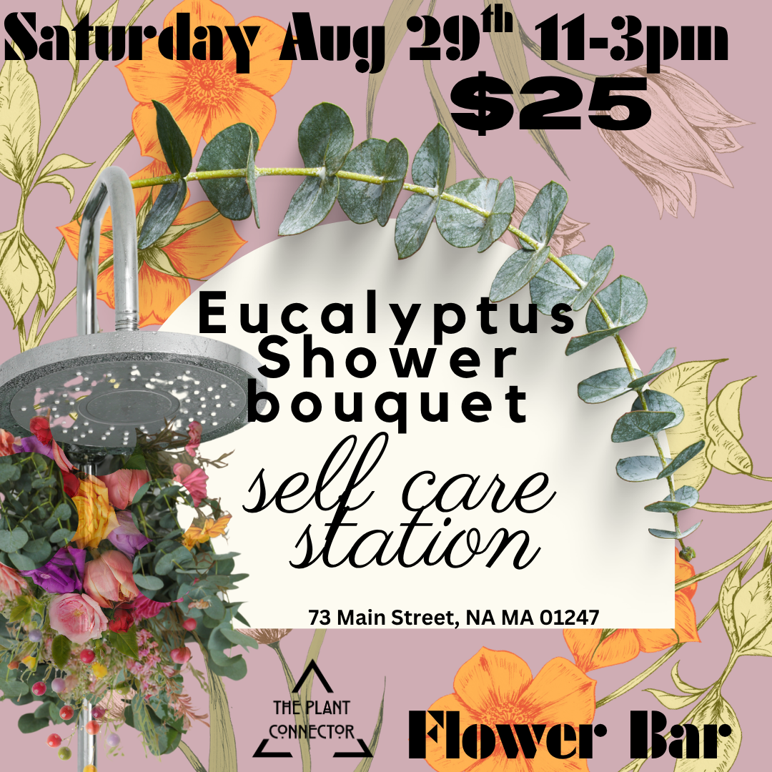 Eucalyptus Shower Bouquets + Seasonal Blooms Bar