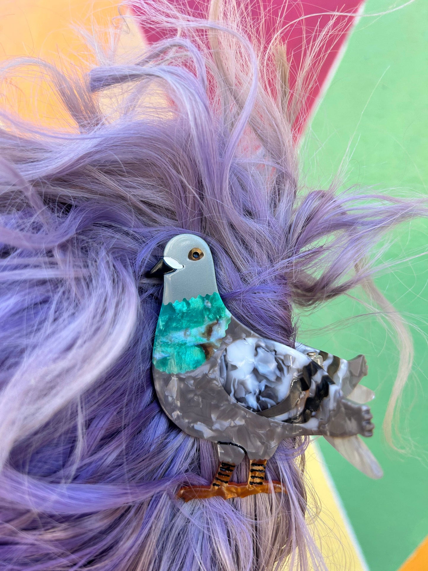 Pigeon Hair Claw
