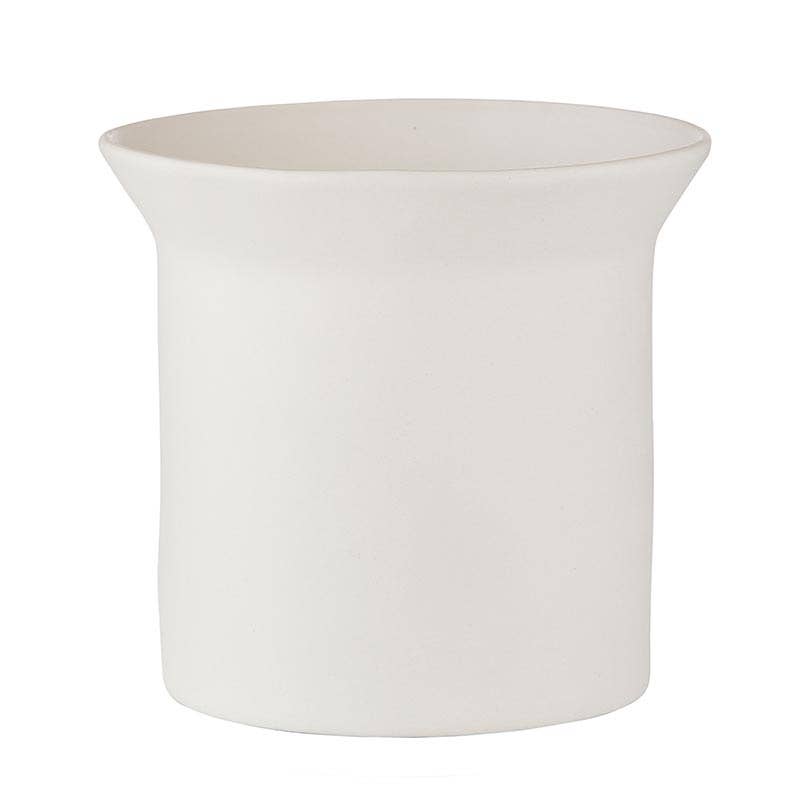 White Ceramic Pot
