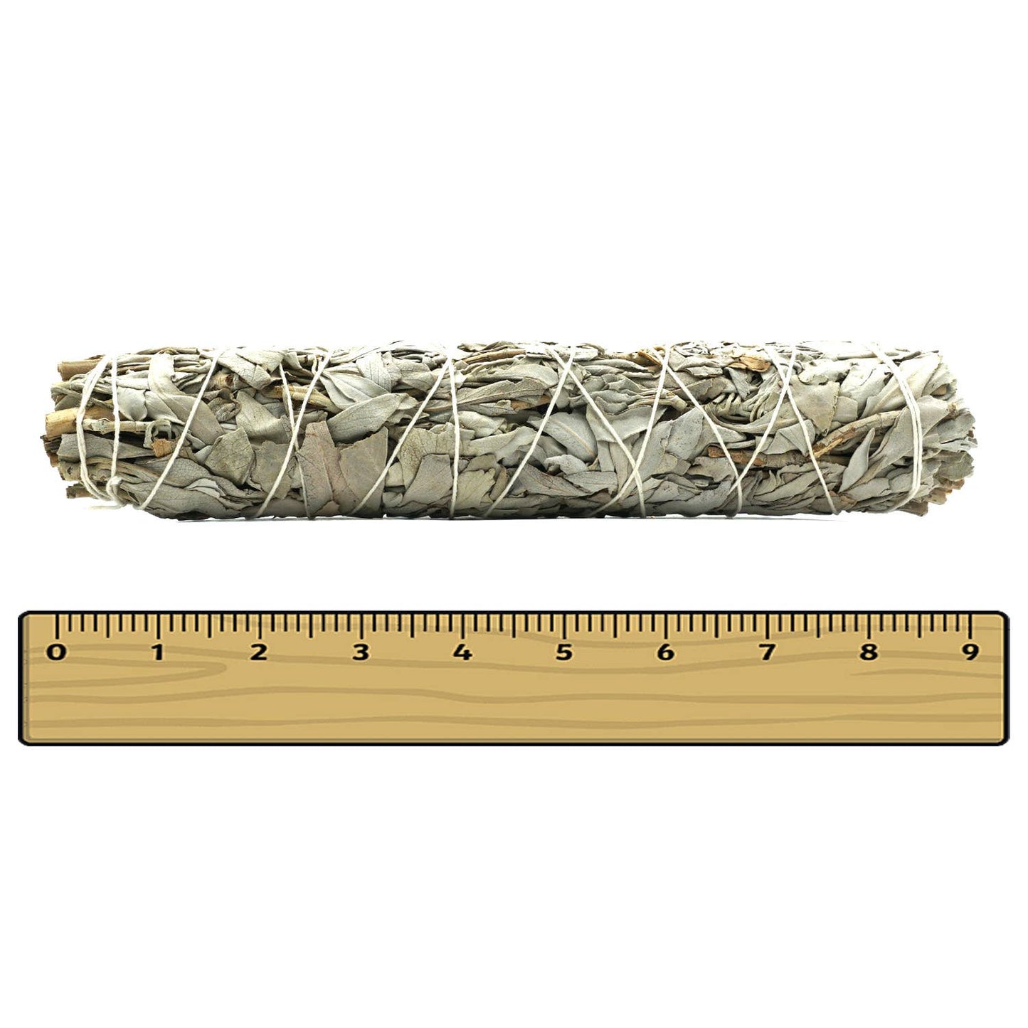 9” California White Sage Bundles – Hand-Harvested & Sun-Dried