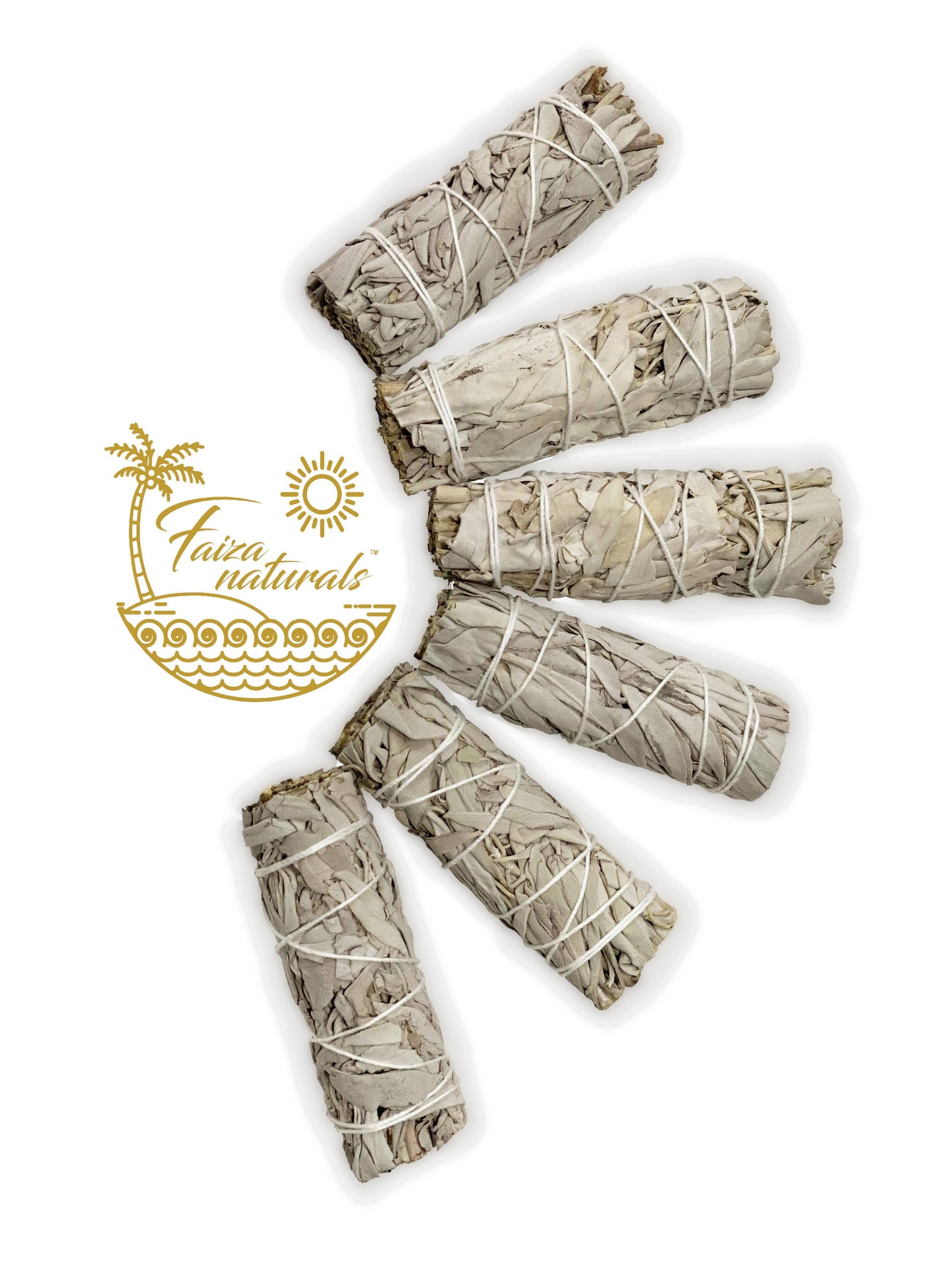 4” California White Sage Bundles – Hand-Tied & Sustainably Grown