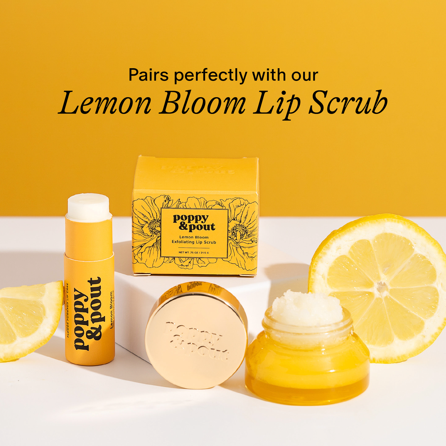 Lemon Bloom Lip Balm | Natural, Eco-Friendly, Cruelty-Free