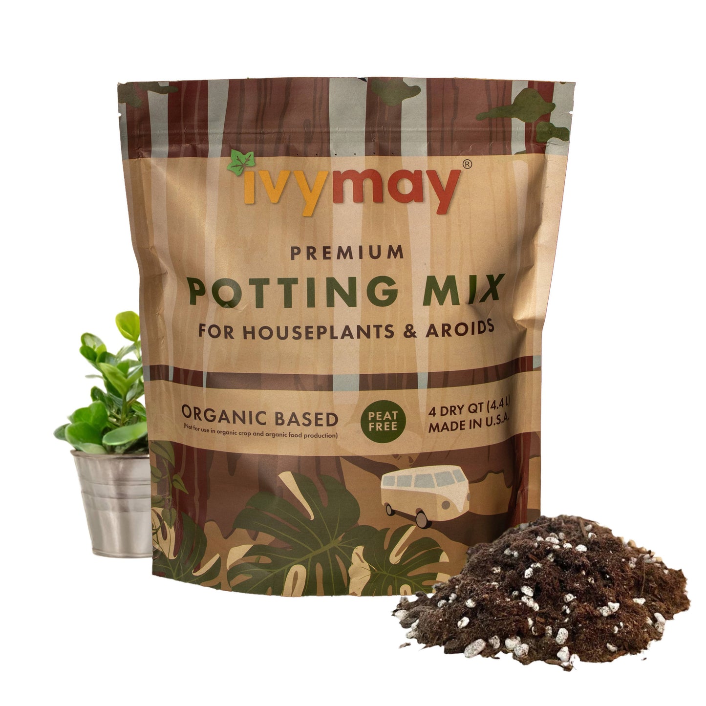 Premium Houseplant Potting Soil Mix