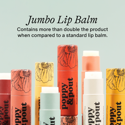 Pomegranate Peach Lip Balm | Natural, Eco-Friendly, Cruelty-Free