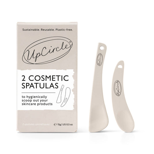 Zero Waste, Sustainable + Reusable - 2 Cosmetic Spatulas