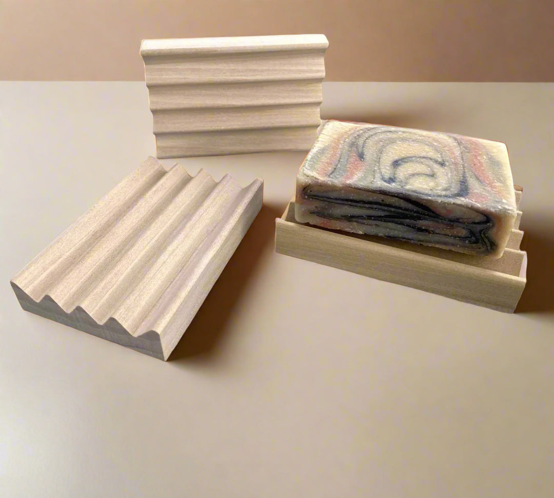 Wood Soap Dish – 2.75" x 4"