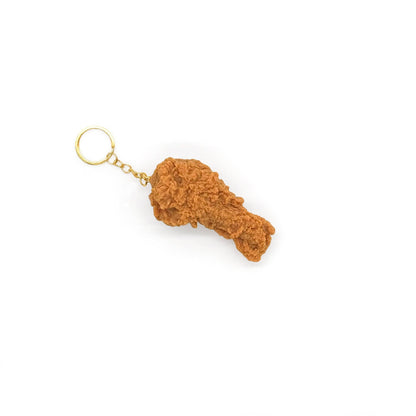 Mini Fried Chicken Leg Keychain – Crispy, Cute, and Full of Flavor (No Grease Required!)