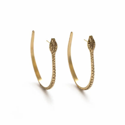 Ophidian Hoops- Gold