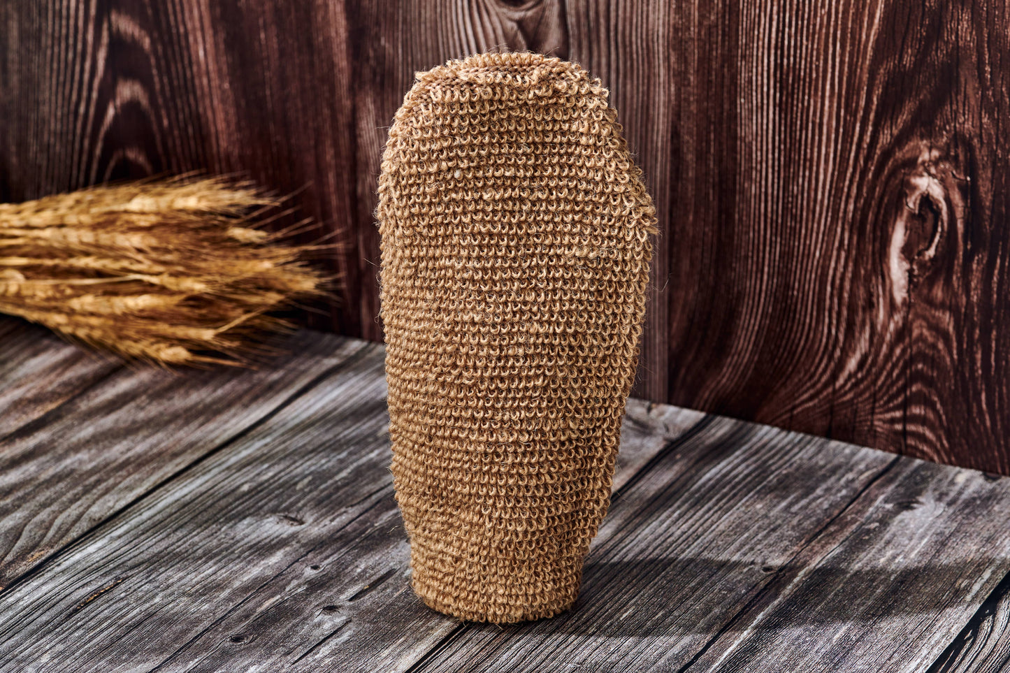 Natural Bath & Shower Glove – Exfoliating Jute Mitt (Plastic-Free)