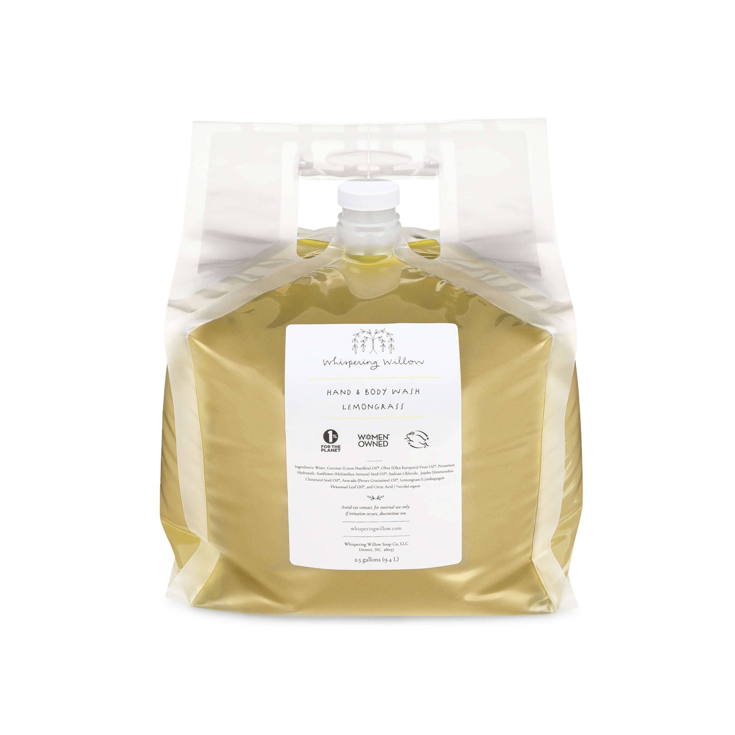 Lavender Bulk Hand & Body Wash - Bagged 2.5 Gallon (Closed Loop)