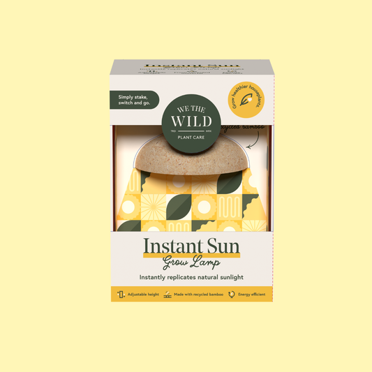 Instant Sun Grow Lamp – Soil-Stake Light for Indoor Plants (Eco-Friendly Bamboo)