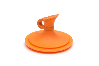 Jarware Oil Cruet Lid for Regular Mouth Mason Jar, Orange