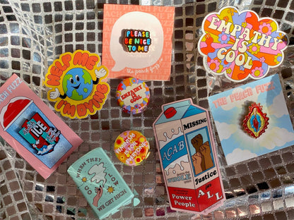Empathy Is Cool Sticker