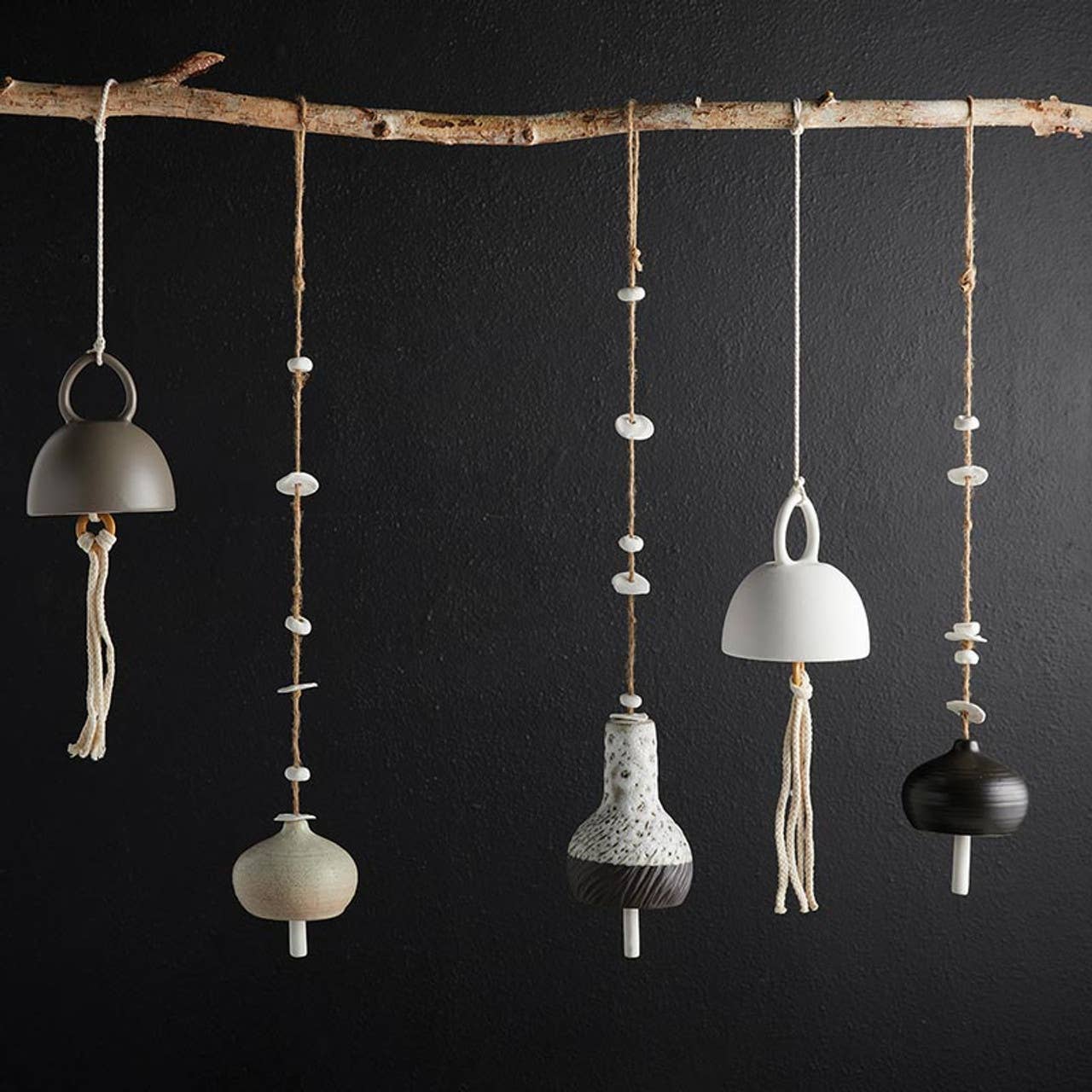 Brown Ceramic Bell