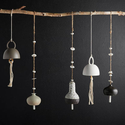 Brown Ceramic Bell