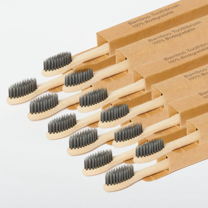 Bamboo Manual Toothbrush – Plastic-Free Oral Care