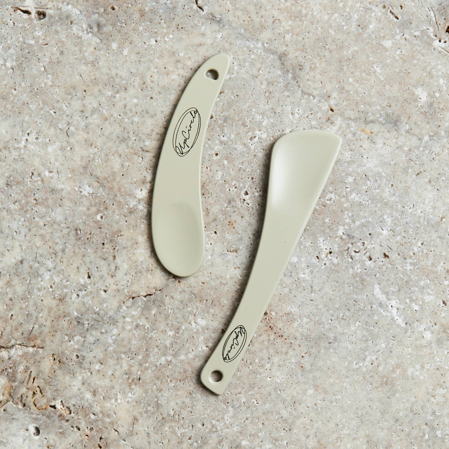 Zero Waste, Sustainable + Reusable - 2 Cosmetic Spatulas