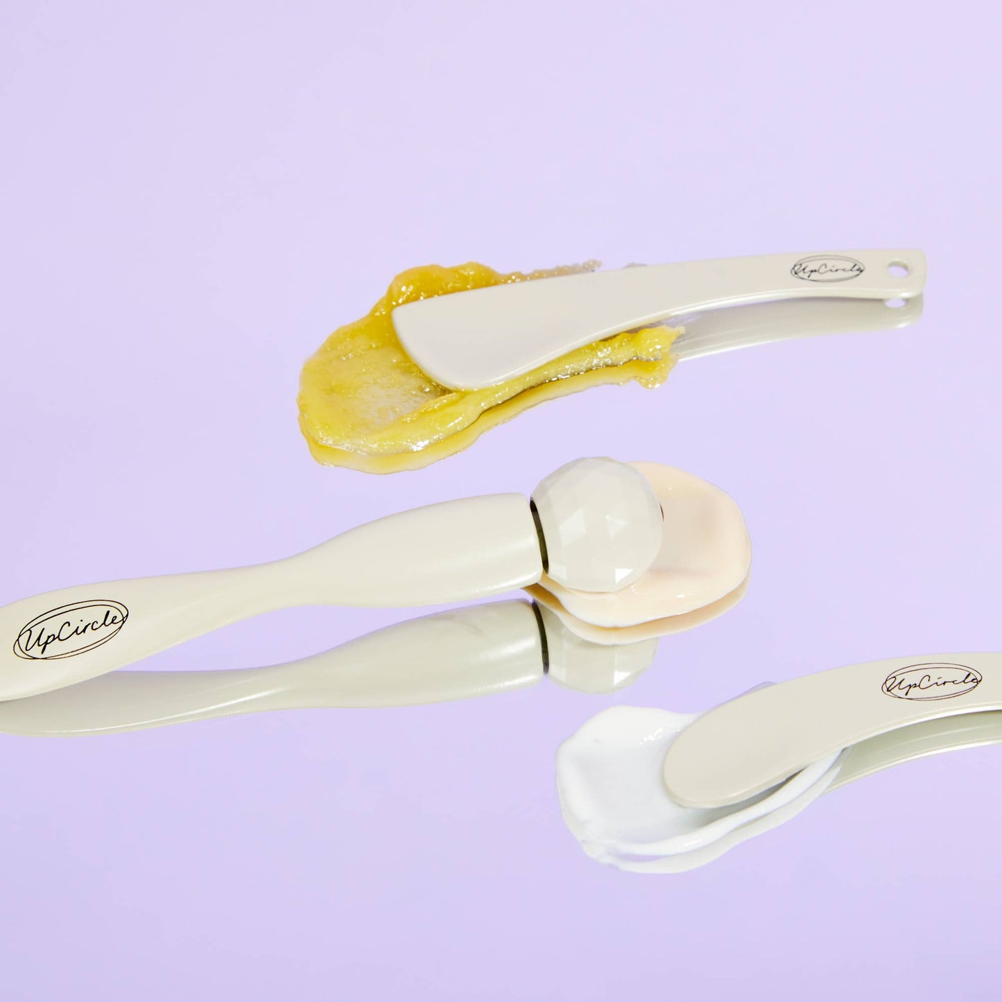Zero Waste, Sustainable + Reusable - 2 Cosmetic Spatulas