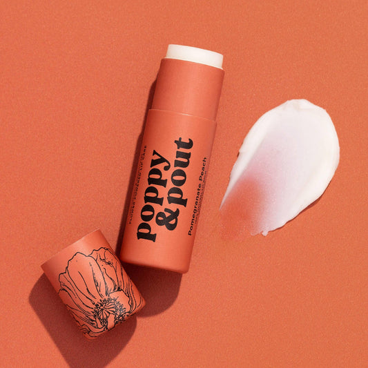 Pomegranate Peach Lip Balm | Natural, Eco-Friendly, Cruelty-Free
