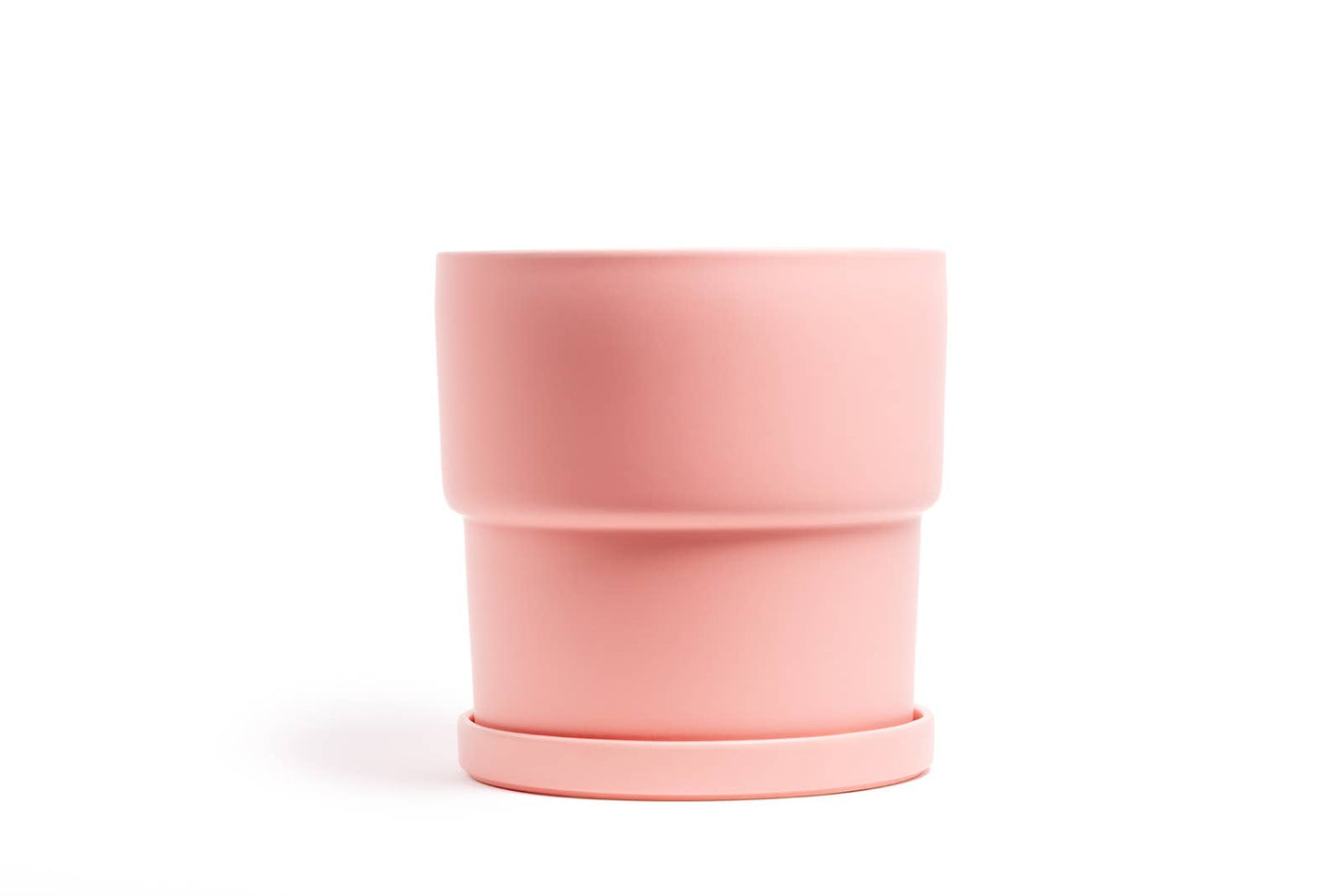 8.5" Calyx Pots w/Water Saucers -
