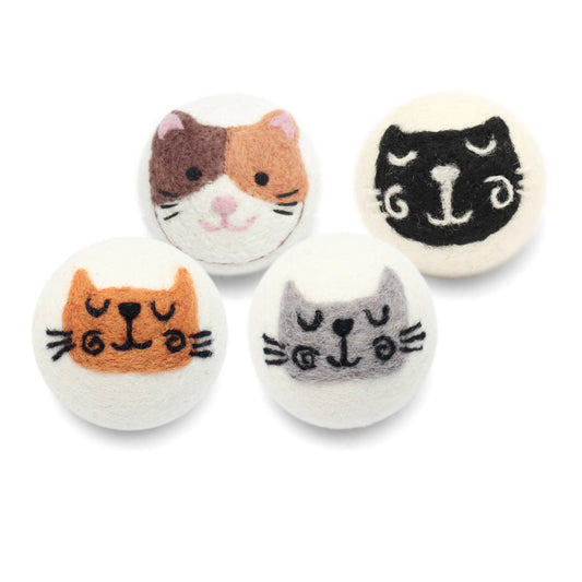 Cats: Eco Wool Dryer Balls Fair Trade