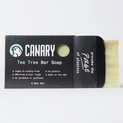 Tea Tree Bar Soap – Natural, Exfoliating, Plastic-Free