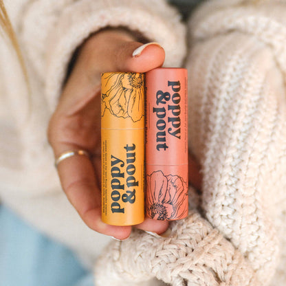 Pomegranate Peach Lip Balm | Natural, Eco-Friendly, Cruelty-Free