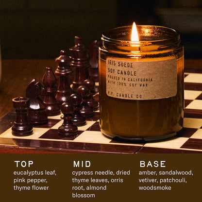 Iris Suede– Fall Classics Standard Candle