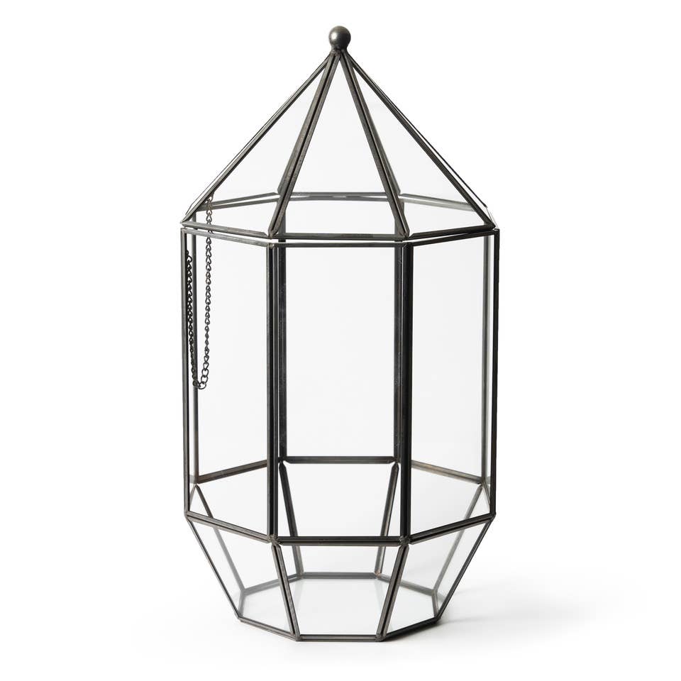 Glass Terrarium/ DIY Glass Terrarium Kit – Build Your Own Miniature Garden