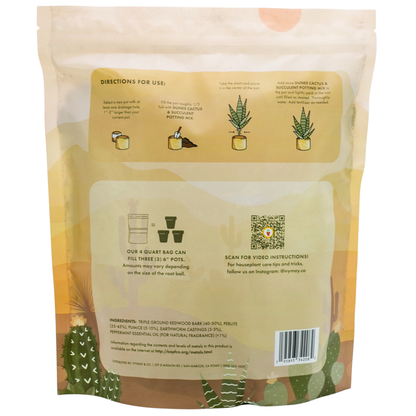 Organic Cactus & Succulent Potting Soil Mix