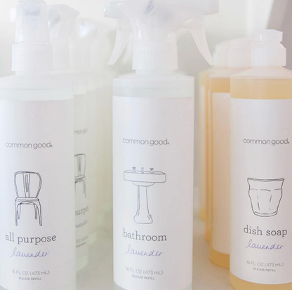 Bathroom Cleaner Bottle - 16 oz Botanical