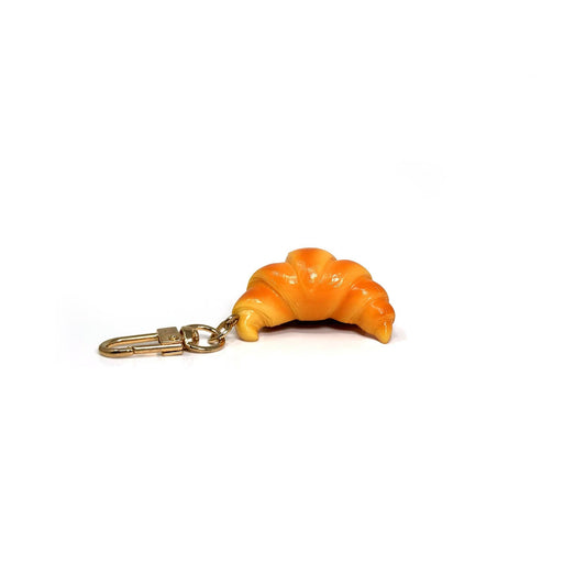 Croissant Keychain Bag charm – Realistic Pastry