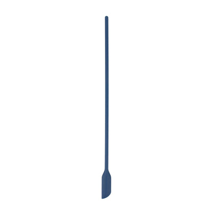 Fox Run Tiny Silicone Spatula Jar Scraper, Navy, 12"