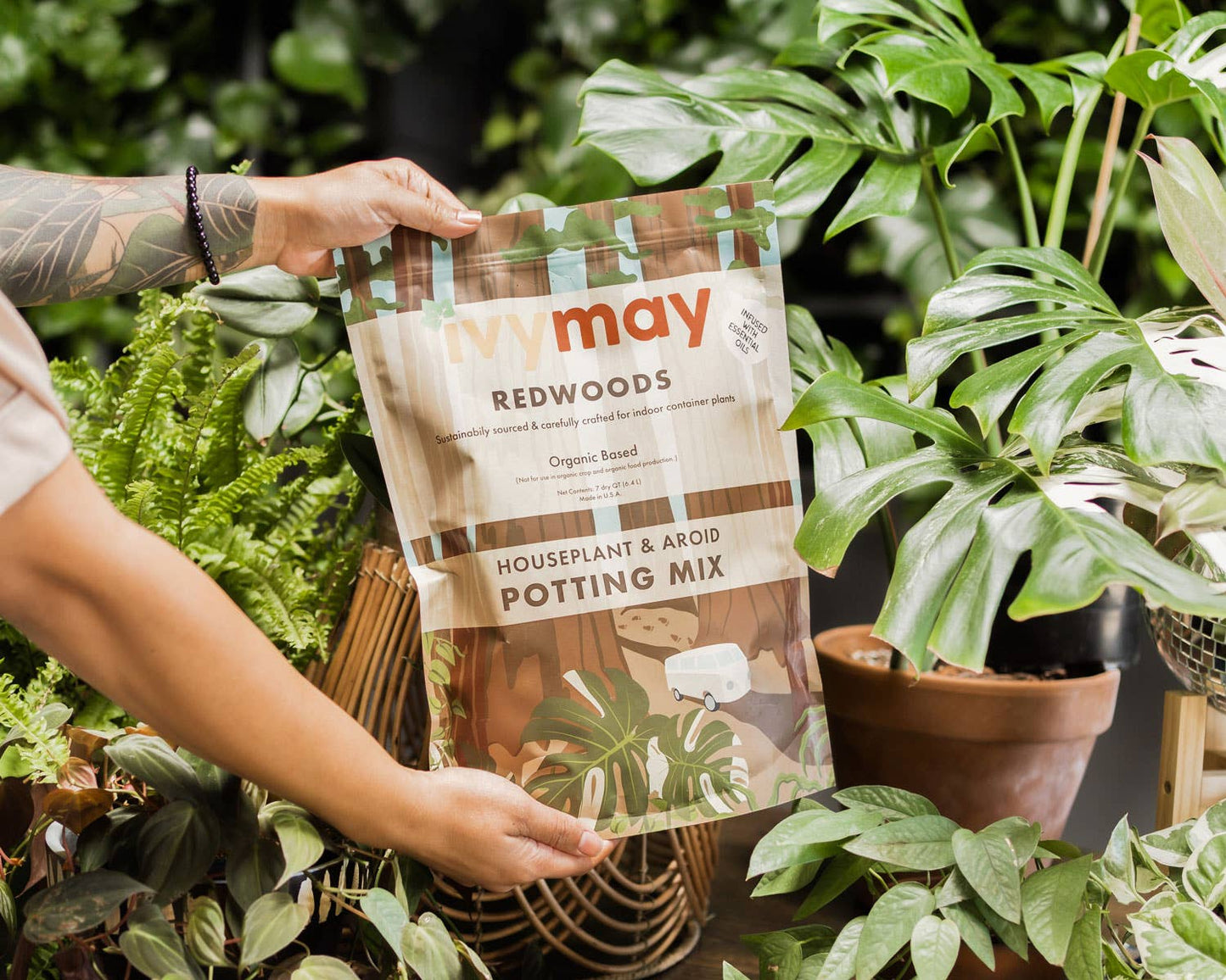 Premium Houseplant Potting Soil Mix