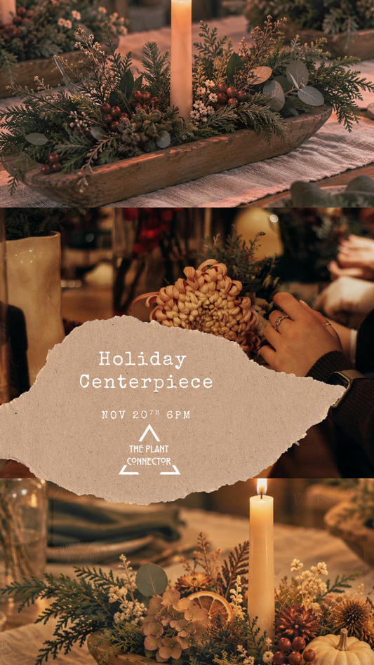 Candlelit Centerpieces: A Seasonal Workshop: Wooden Bread Bowls, Dried Botanicals-