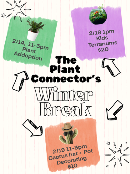 Winter Break with The Plant Connector Kids events