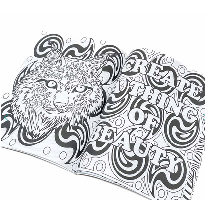 Coloring Book "Depression Cats 2"