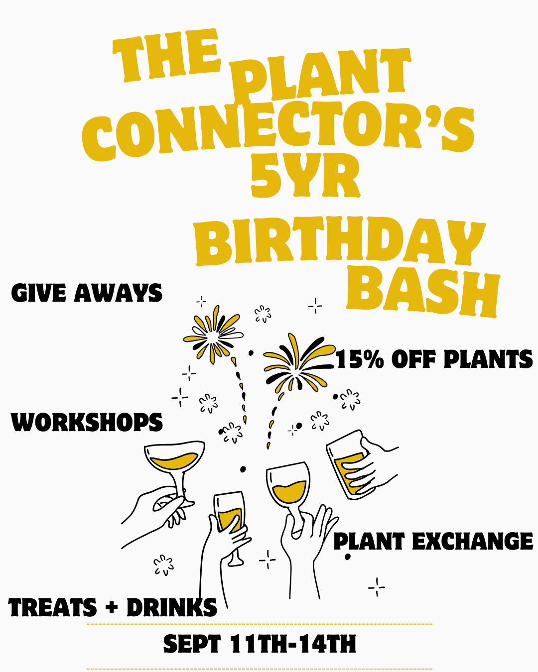 Plant Connectors Birthday Bash