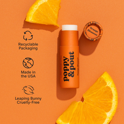 Orange Blossom Lip Balm | Natural, Eco-Friendly, Cruelty-Free