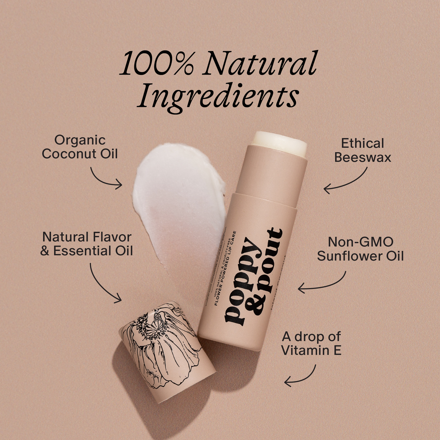 Island Coconut Lip Balm | Natural, Hydrating, Eco-Friendly